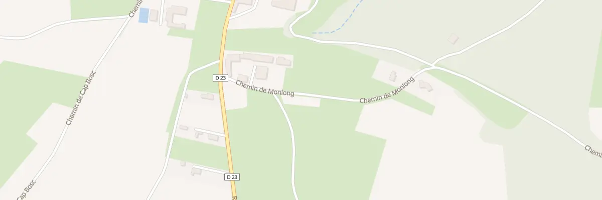 Plan du 6 Che de Monlong à Recurt