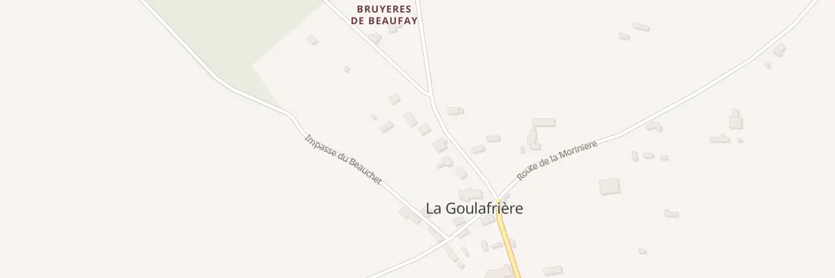 Plan du 61 Rte d’Orbec à La Goulafrière