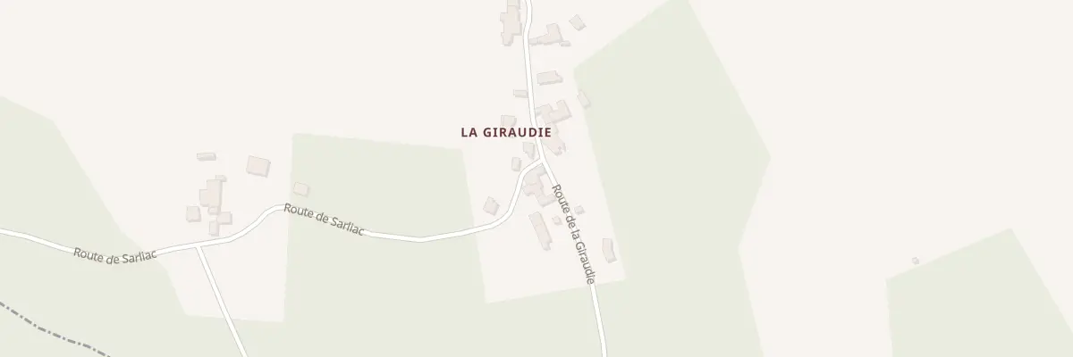 Plan du 8 Rte de la Giraudie à Segonzac