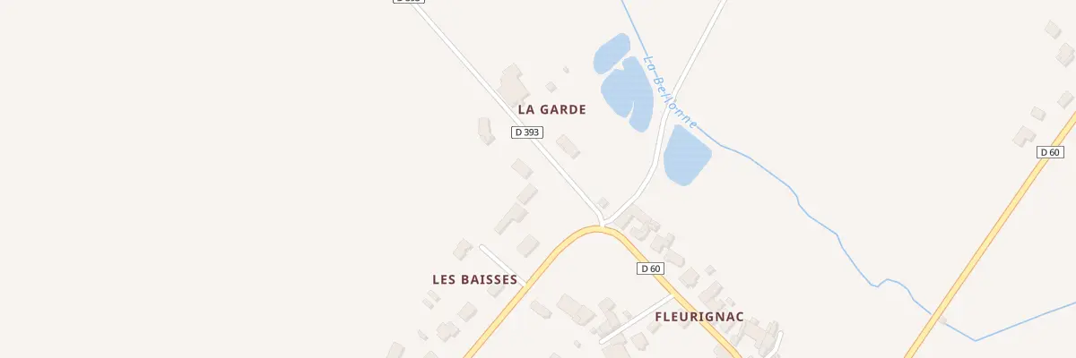 Plan du 16 Rte de Fleurignac à Taponnat-Fleurignac