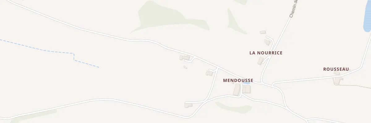 Plan du 202 Chem de Mendousse à Barran