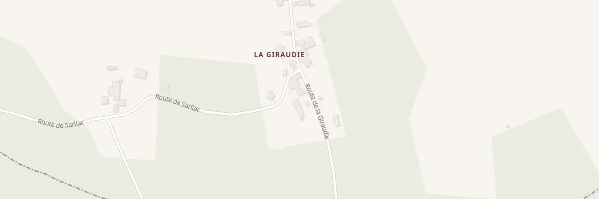 Plan du 4 Rte de la Giraudie à Segonzac