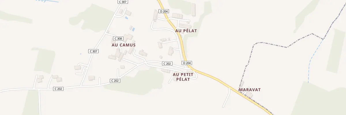 Plan du 891 Rte de Saint-orens à Béraut