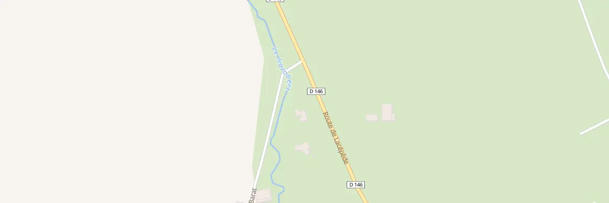 Plan du 85 Rte de Barat à Lafitte-sur-Lot
