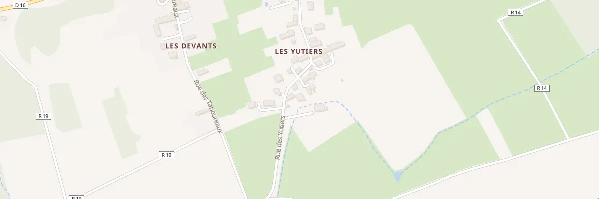 Plan du 19 Rue des Yutiers à Lignières-de-Touraine