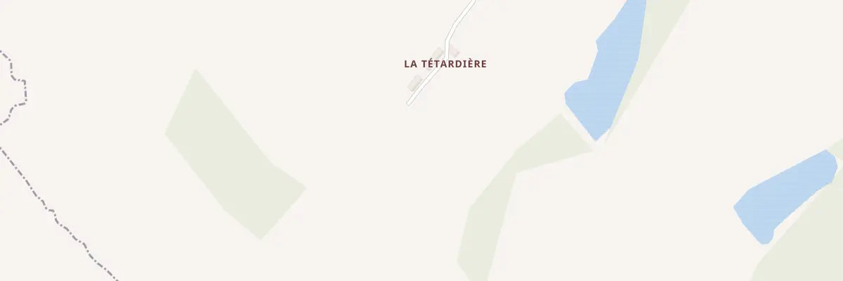 Plan du 1 Che de la Tétardière à Mahéru