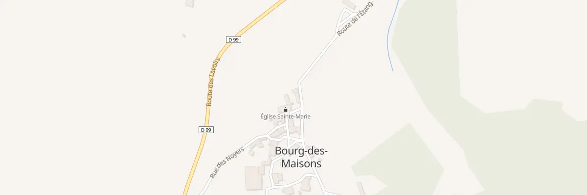 Plan du 32 Le Reclaud à Bourg-des-Maisons