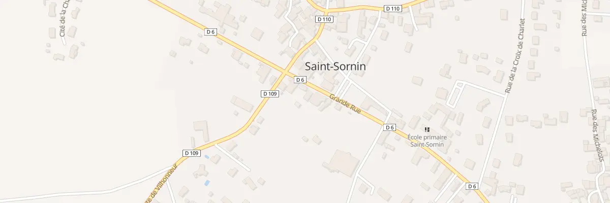 Plan du 35 Grande Rue à Saint-Sornin