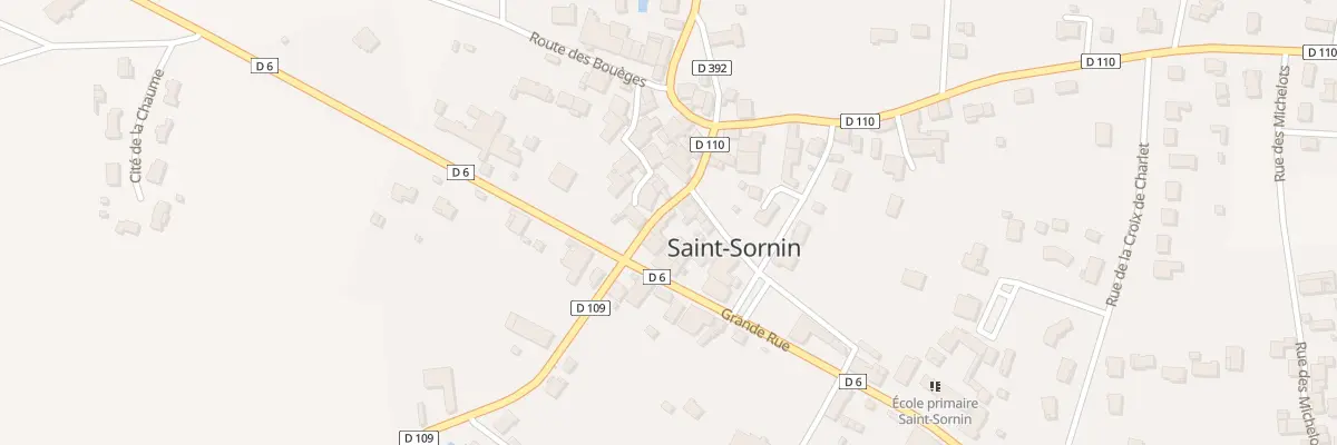 Plan du 4 Rte de Mazerolles à Saint-Sornin