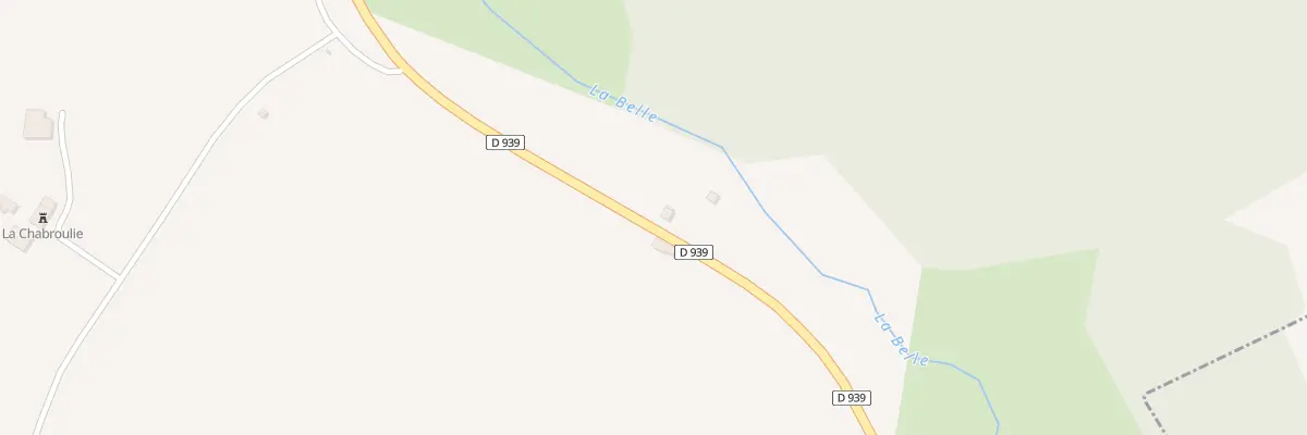 Plan du 36 La Cote à Sainte-Croix-de-Mareuil