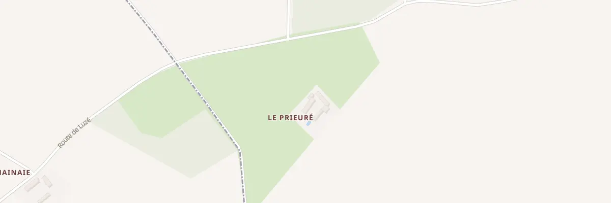 Plan du 17 Le Prieure à Luzé