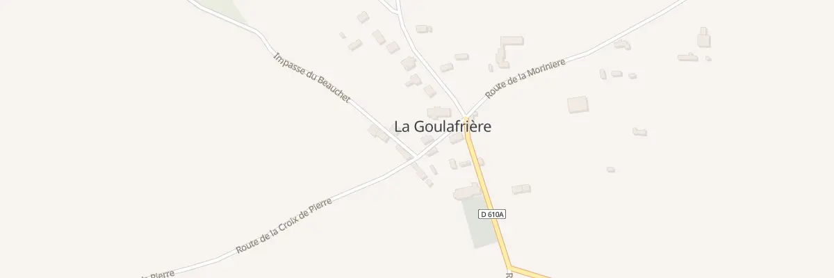 Plan du 52 Rte de la Croix St Pierre à La Goulafrière