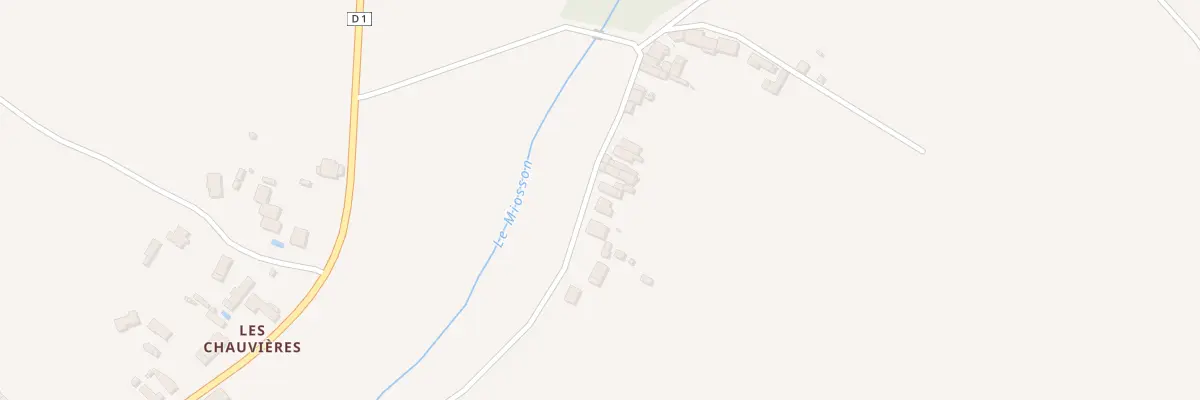 Plan du 5250 La Gassotte à Gizay