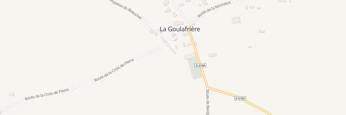 Plan du 77 Rte de la Croix St Pierre à La Goulafrière