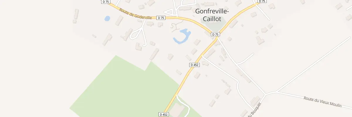 Plan du 100 Rte de Bréauté à Gonfreville-Caillot