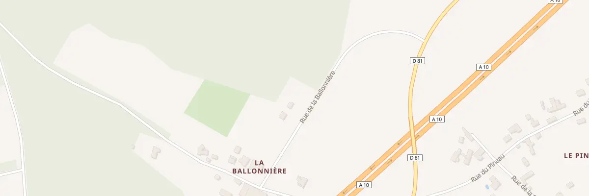 Plan du 2 Rue de la Ballonnière à Beaumont Saint-Cyr