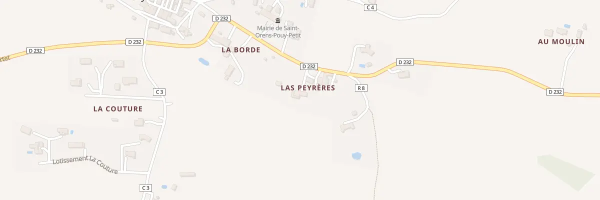 Plan du 5034 A Las Peyreres à Saint-Orens-Pouy-Petit