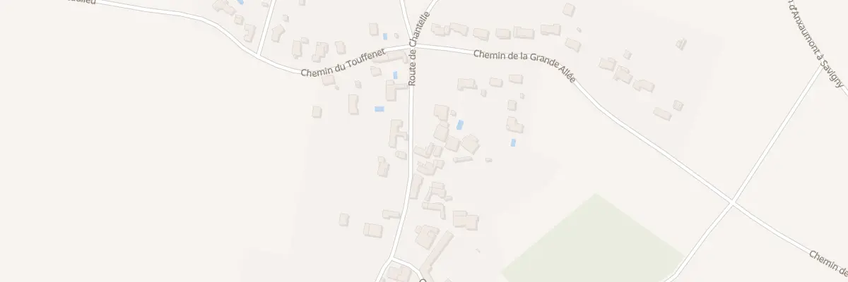 Plan du 27 Rte de Chantelle à Sèvres-Anxaumont