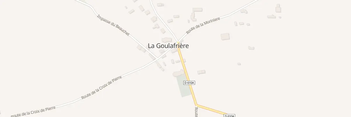 Plan du 16 Rte de l’Abbe Ironde à La Goulafrière