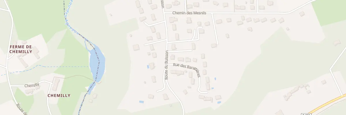 Plan du 1 Rue de la Barattiere à Cinq-Mars-la-Pile