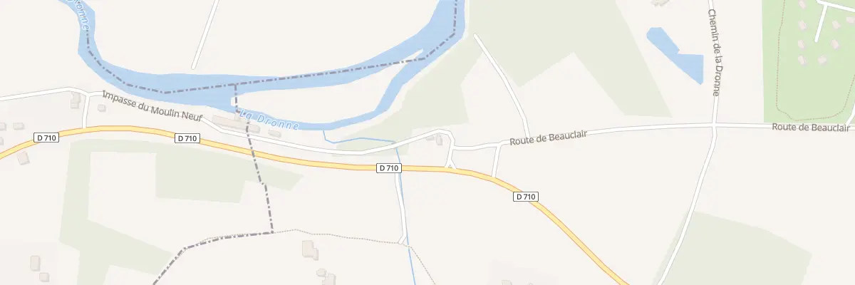 Plan du 22 Moulin Neuf à Douchapt