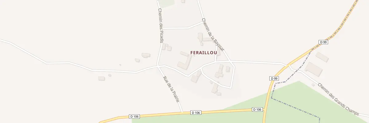 Plan du 24 Feraillou à Bourg-des-Maisons