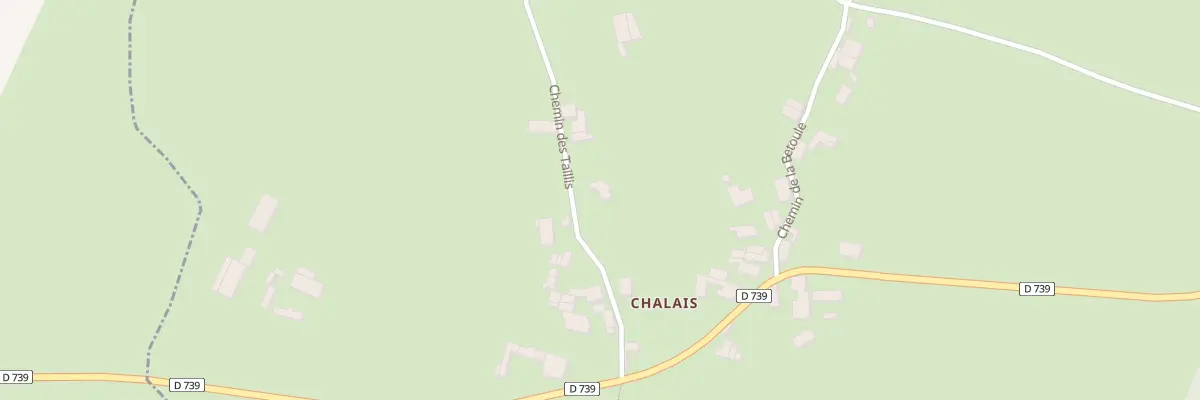 Plan du 4 Che des Taillis à Saint-Claud
