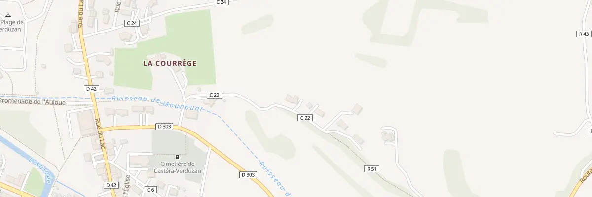 Plan du 5 Che de Piquebise à Castéra-Verduzan