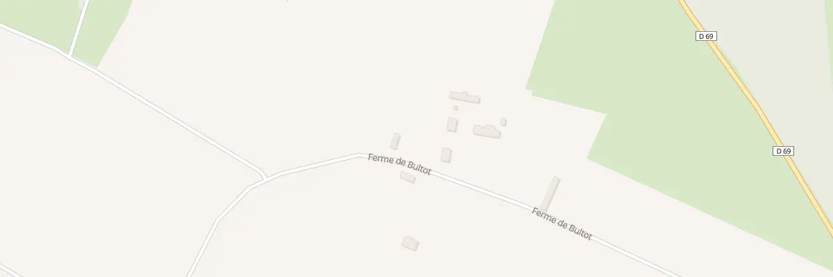 Plan du 3 Ferme de Bultot à Bec-de-Mortagne