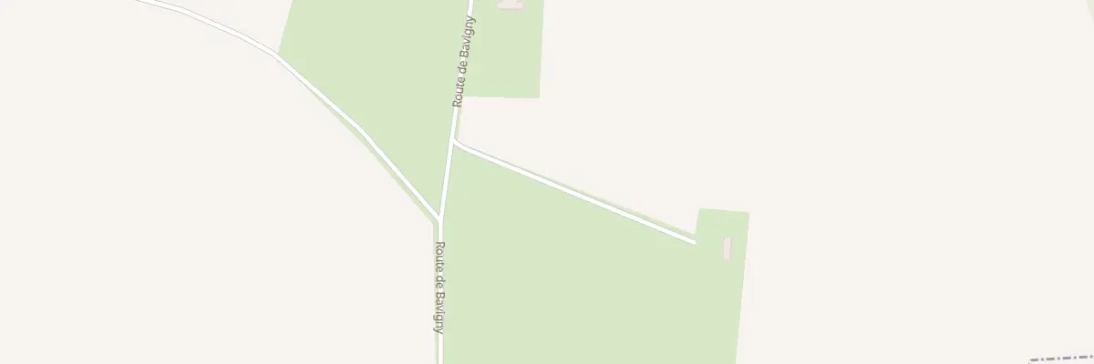 Plan du 595 Rte de Bavigny à La Goulafrière