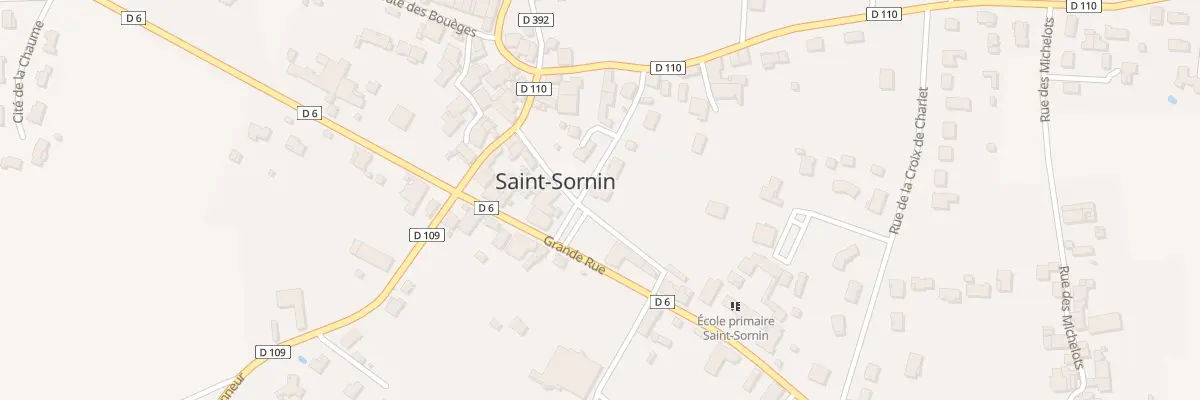 Plan du 2 Chem de la Lauriere à Saint-Sornin
