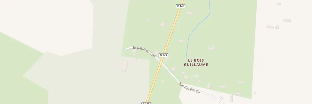 Plan du 16 Rte d’Orbec à Drucourt