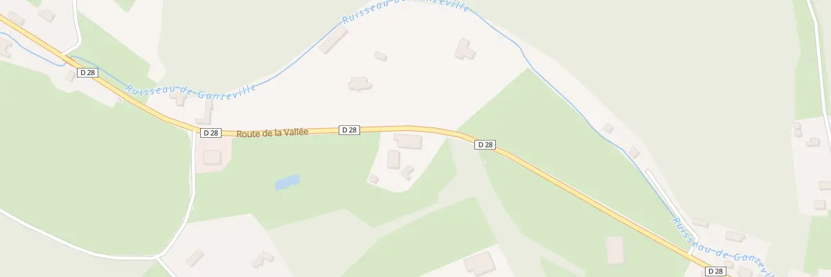 Plan du 8 Rte de la Vallée à Bec-de-Mortagne