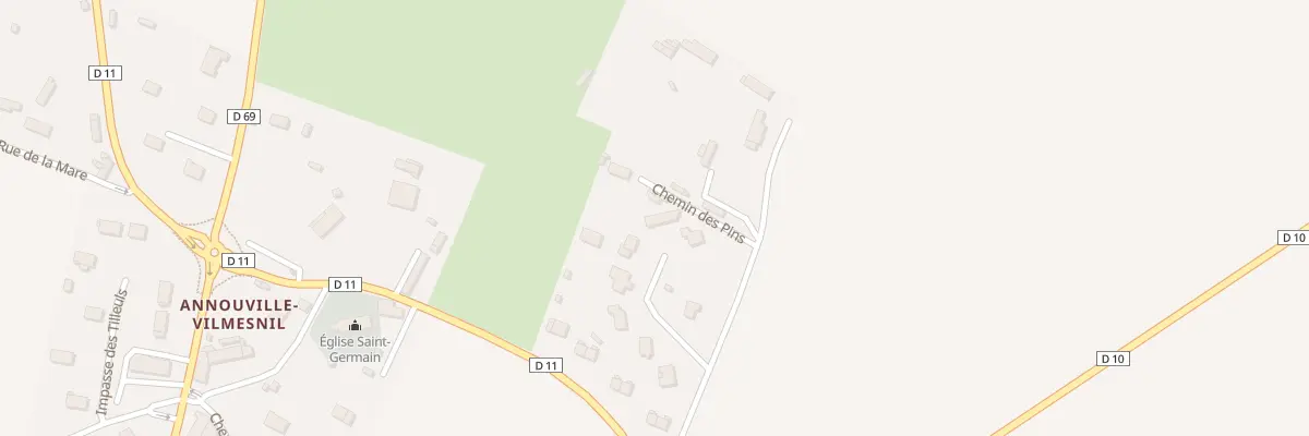 Plan du 6 Imp du Clos Fleuri à Annouville-Vilmesnil