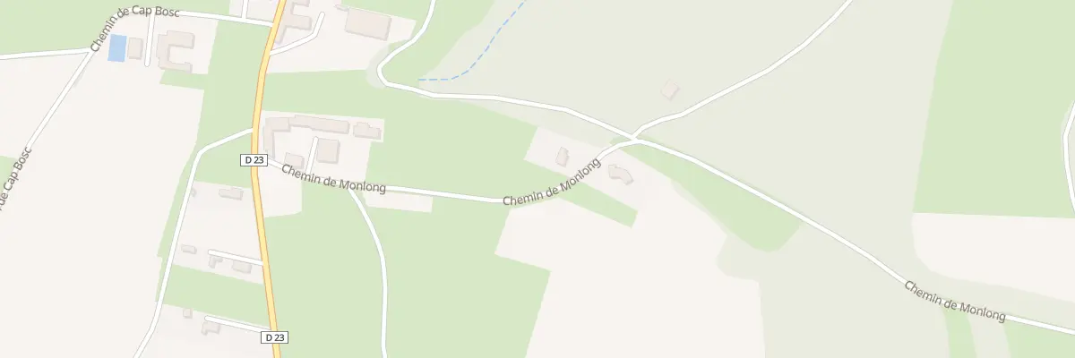Plan du 5007 Che de Monlong à Recurt