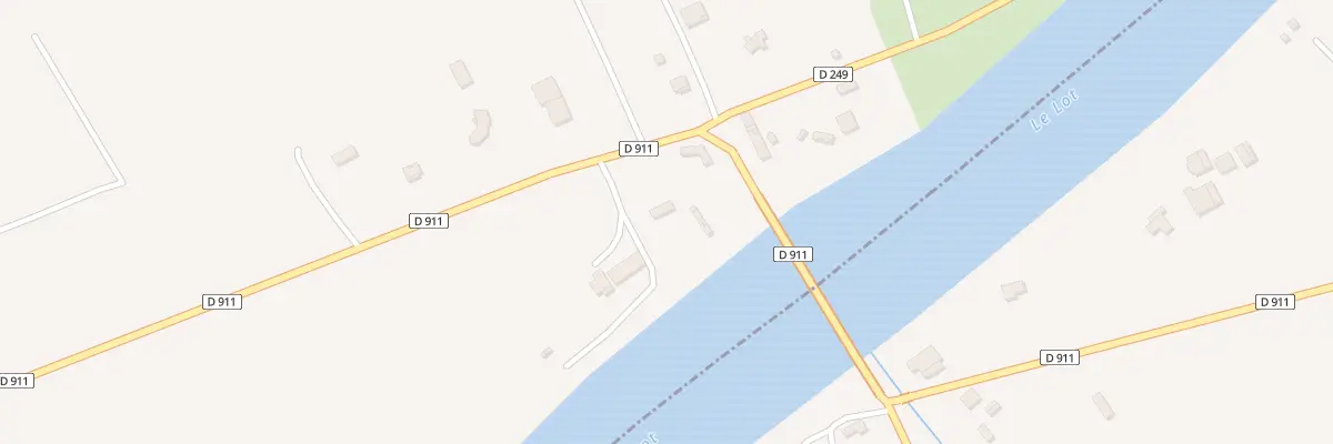 Plan du 4718 Rte de Villeneuve à Clairac
