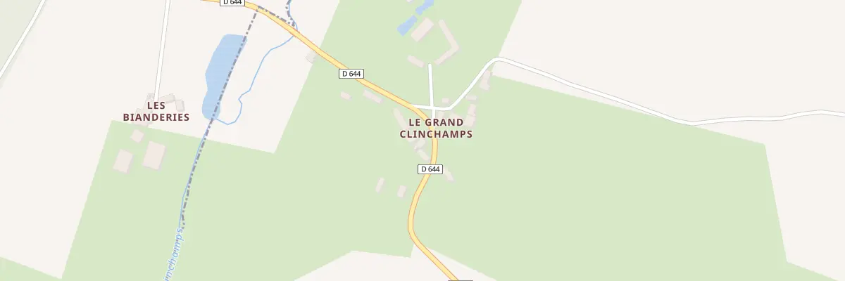 Plan du 60 Le Grand Clinchamps à Chemilli