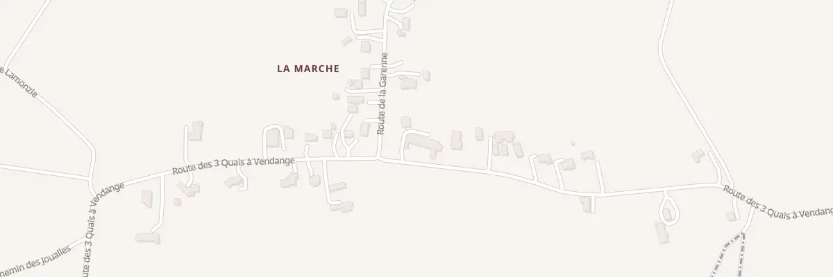 Plan du 56 Rte des Trois Quais A Vendange à Saint-Laurent-des-Vignes