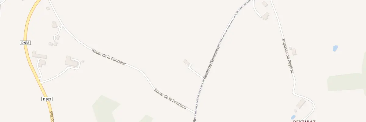 Plan du 715 Rte de l’Escourou à Mescoules
