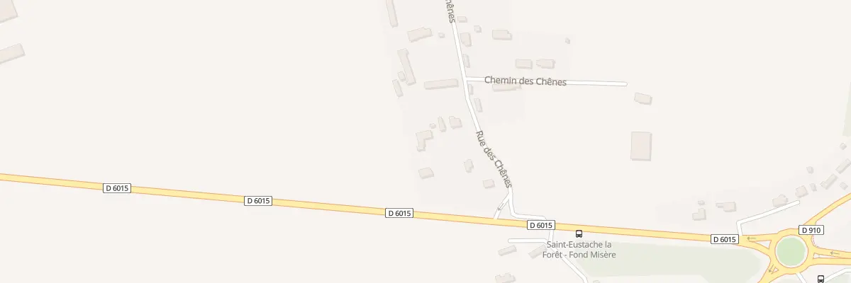 Plan du 83 Rue des Chênes à Saint-Eustache-la-Forêt