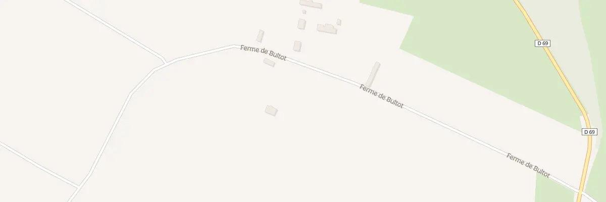 Plan du 2 Ferme de Bultot à Bec-de-Mortagne