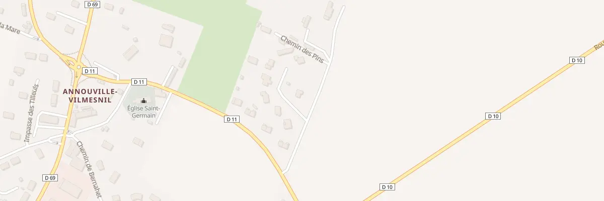Plan du 8 Imp du Clos Fleuri à Annouville-Vilmesnil