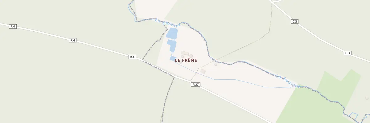 Plan du 5001 Le Frene à Val-de-la-Hune