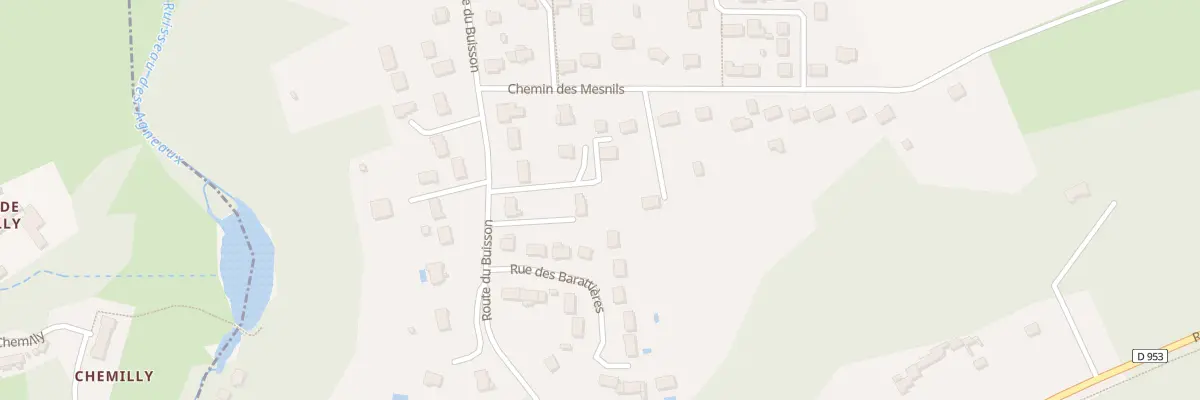 Plan du 290 Rte du Buisson à Cinq-Mars-la-Pile