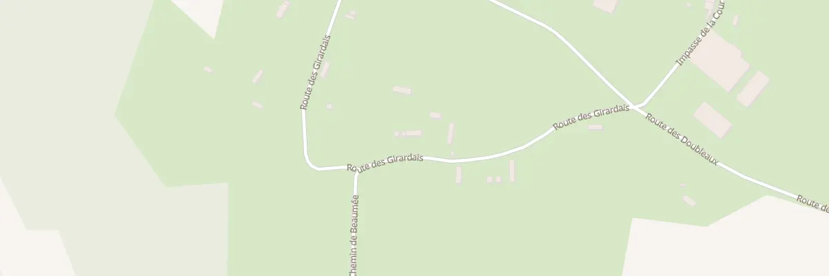 Plan du 272 Rte des Girardais à La Ferté-en-Ouche