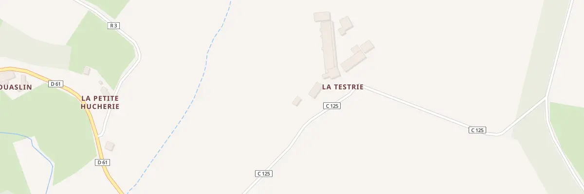 Plan du 5418 La Testrie à Jupilles
