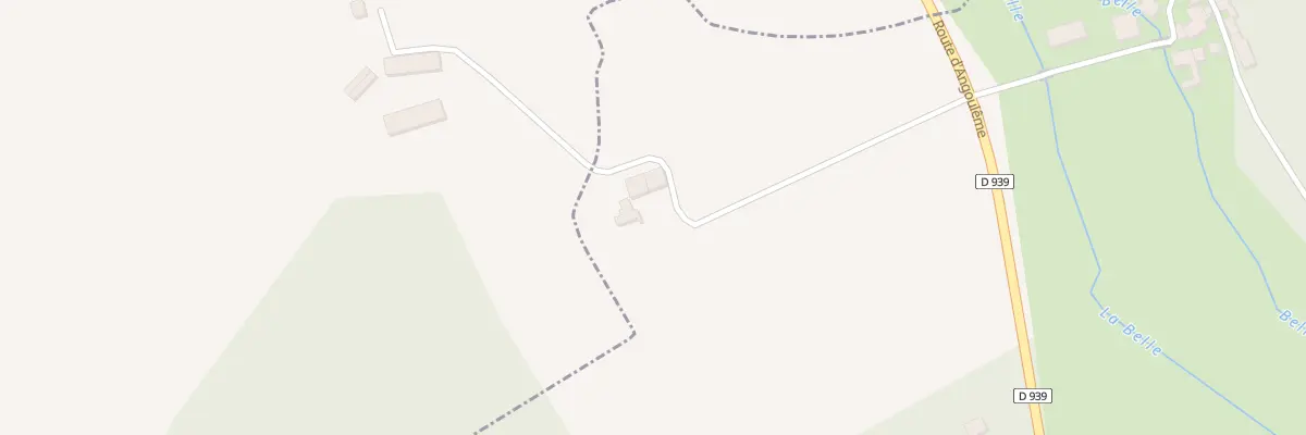 Plan du 261 Imp des Brègnes à Mareuil en Périgord