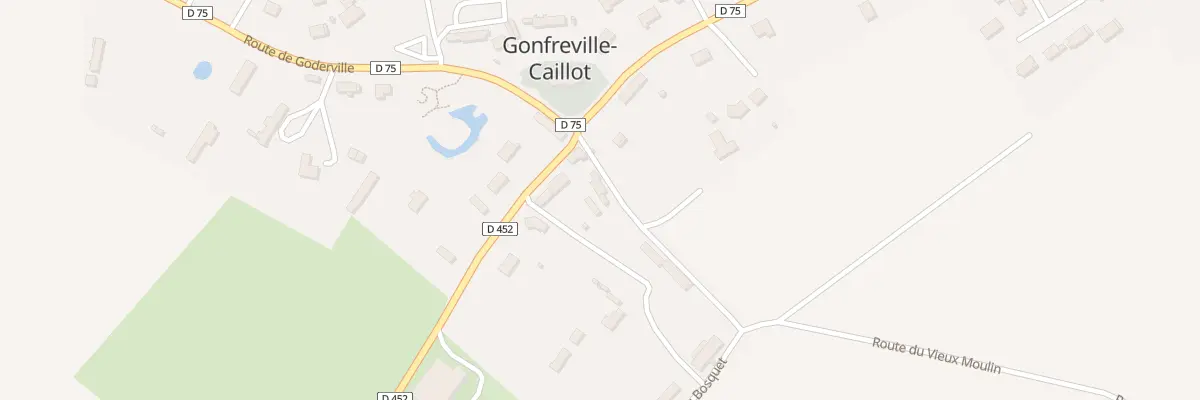 Plan du 1 Rte de Bréauté à Gonfreville-Caillot