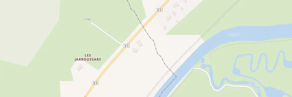 Plan du 1640 Rte de Neuvic à Douzillac