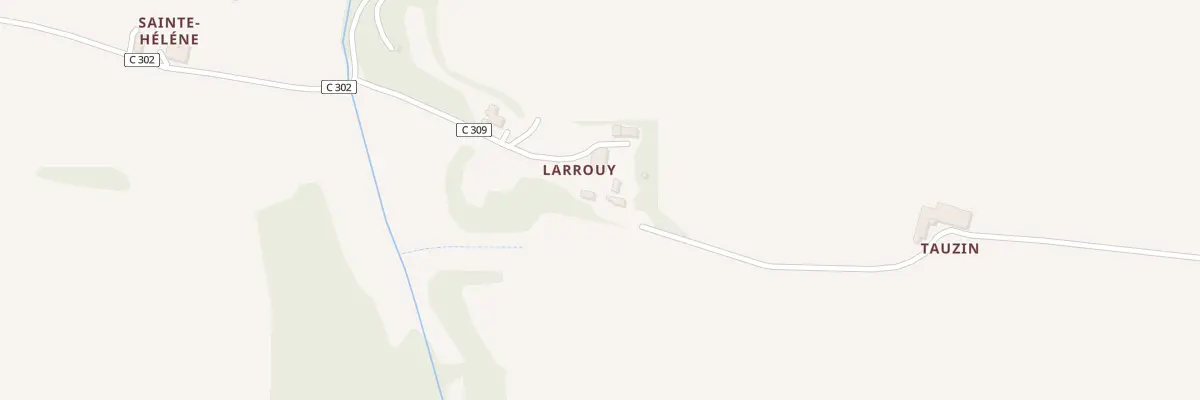 Plan du 188 Imp de Larrouy à Caussens